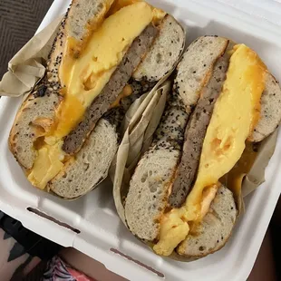 Bagel Sandwiches