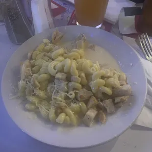 Mac and cheese that looks like Mac and water