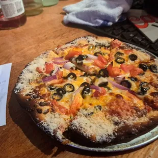 Quality of the pizza served. Usually burned after waiting close to an hour for it.