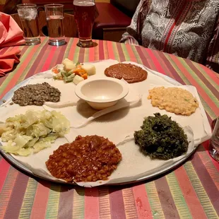 All you can eat vegetarian feast