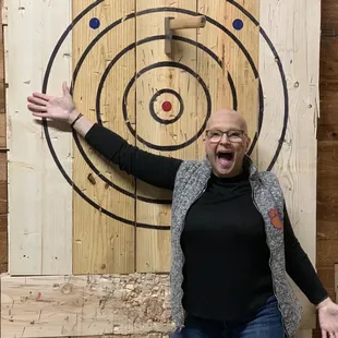 Breast cancer survivor loving life!