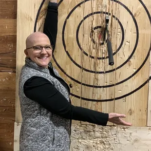 Another lucky one! First hit &amp; its bullseye