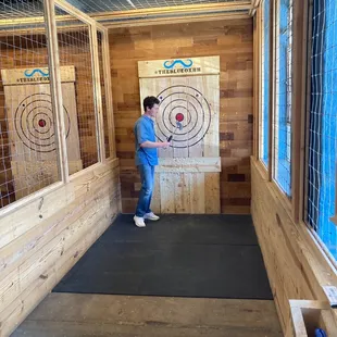 First shot bullseye
