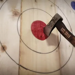 The Blue Ox Hatchet House