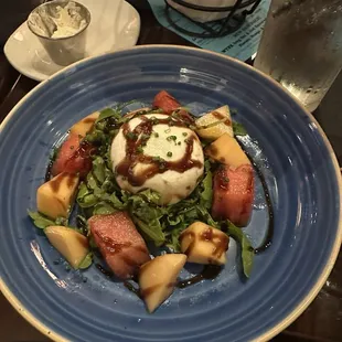 Melon burrata