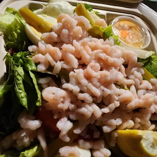 Shrimps Louie salad 7/1/23