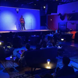 Comedy Night held monthly at The Blue Room.