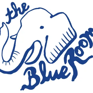 the logo of the blue room