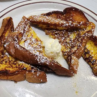 waffles, food