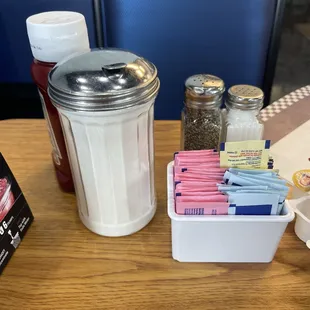 Old school sugar dispenser a classic touch