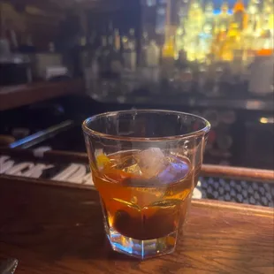 Charlie Old Fashioned. Tasty beverage!!