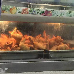 Tons of armless chickens here