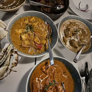 Lentils, chicken , lamb - all amazing meals