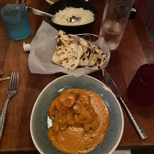 Chicken Tikka Masala with Naan