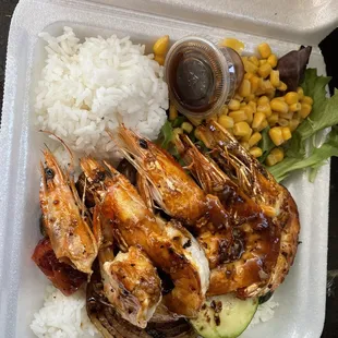 Teppan Shrimp
