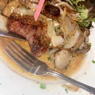 This is the Steak sirloin it was one of the best things I ever had in my life!