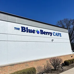 the front of the building