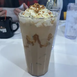cookie butter latte