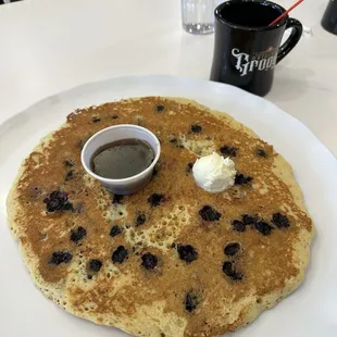 Blueberry pancake