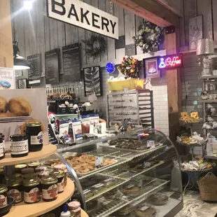 Homemade blueberry baked goods