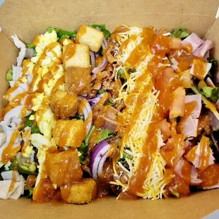 Chef Salad with Otts Famous Dressing