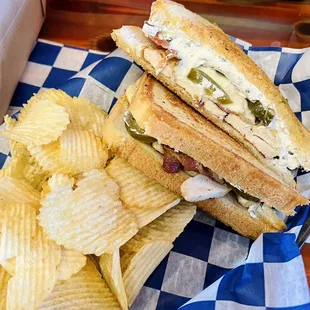 Jalapeño Popper Grilled Cheese