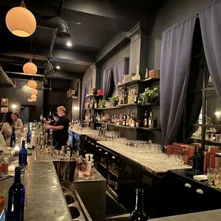 The bar
