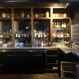 Great whiskey selection