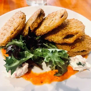 Fried Green Tomato appetizer