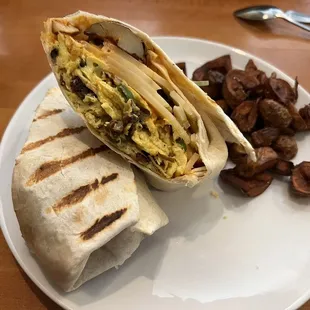 Breakfast burrito!