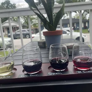 Wine flight