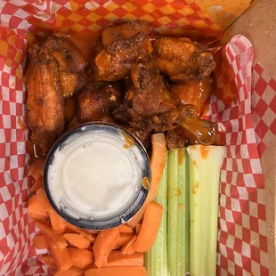 Wings, from a tiny chicken?