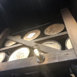 Bourbon barrels