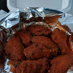 Wings... YUM.