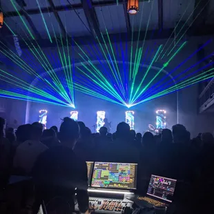 a crowd of people at a concert