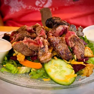 steak, food