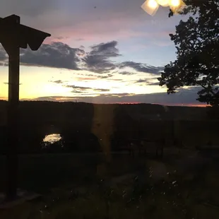 View from the steakhouse