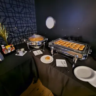 Pork sliders and fries