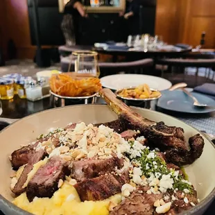 Bone-in Ribeye ($$$87) - divine !