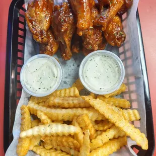 Honey BBQ wings