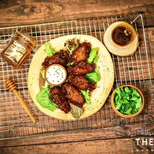 Honey BBQ wings