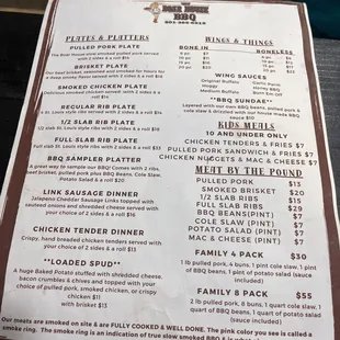 Menu page 2