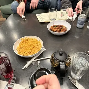 Mac and Cheese as well as beer battered cheddar cheese curds