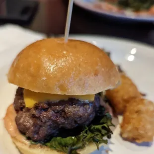 SLIDERS + TATER TOTS