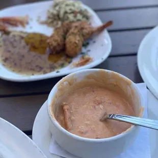 Lobster bisque.