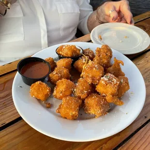 Cheese curds (a table favorite!)