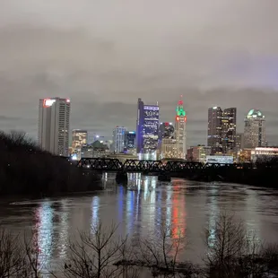 Views of Columbus from the secondary space