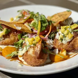 Caribbean Crab Stuffed Shrimp Special