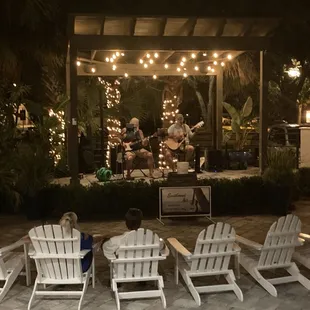 The patio