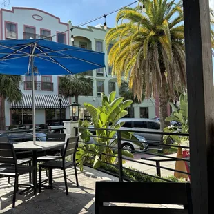 Outside patio